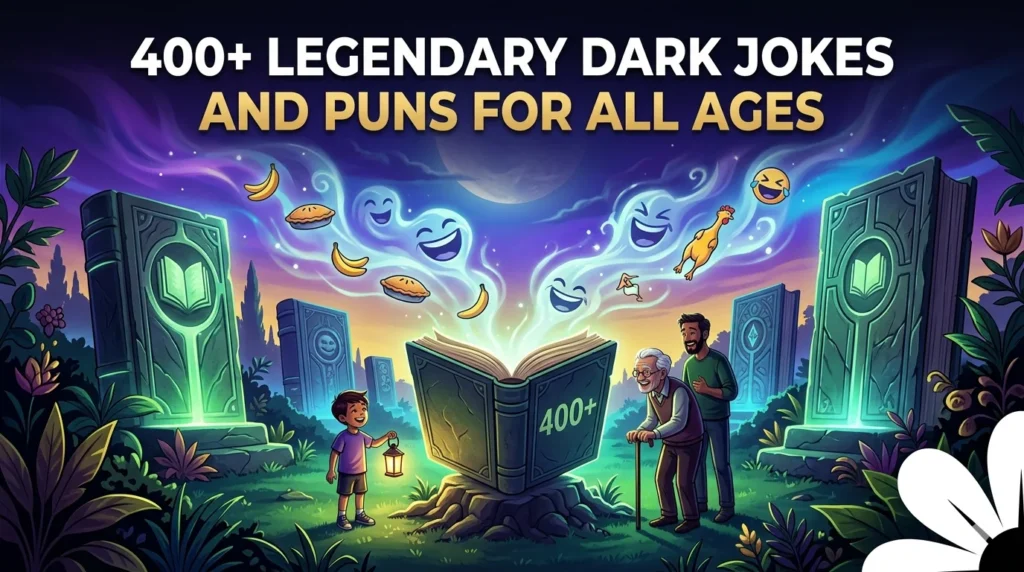 Legendary Dark Jokes and Puns for All Ages