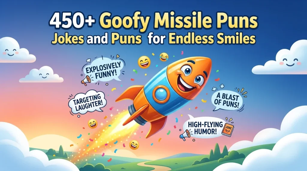 Goofy Missile Jokes and Puns for Endless Smiles