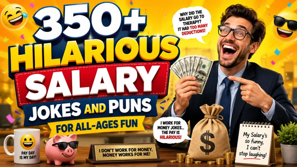 Hilarious Salary jokes and Puns for All-Ages Fun