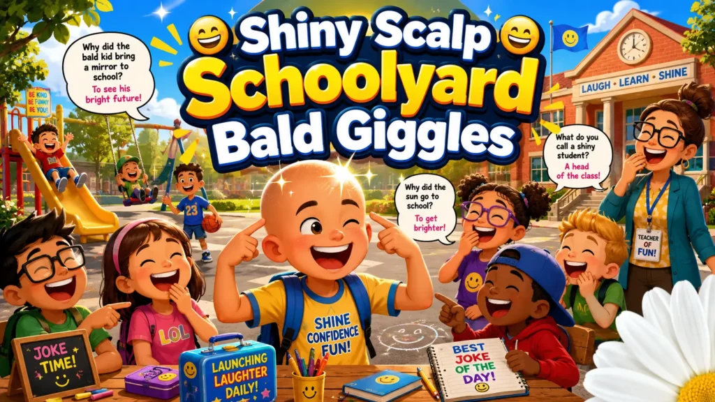 Shiny Scalp Schoolyard Bald Giggles