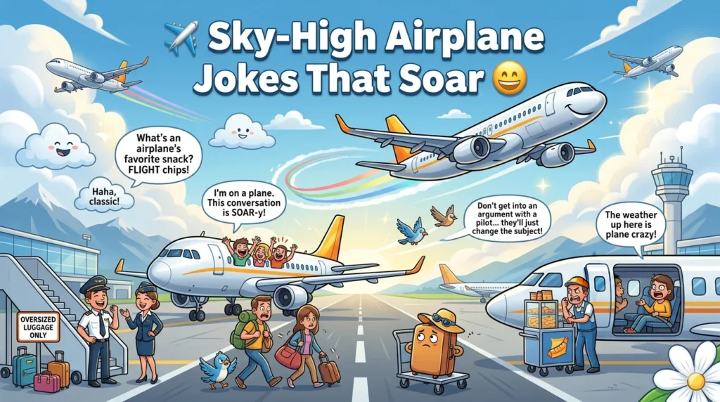 Sky-High Airplane Jokes That Soar