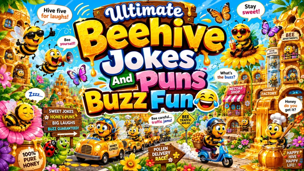 Ultimate Beehive Jokes And Puns Buzz Fun